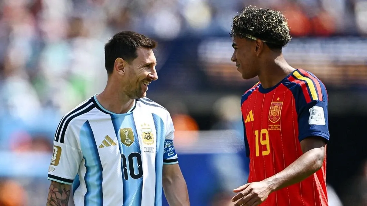 Spain vs Argentina: Lionel Messi and Lamine Yamal share heartwarming moment on pitch during 2026 FIFA World Cup Final